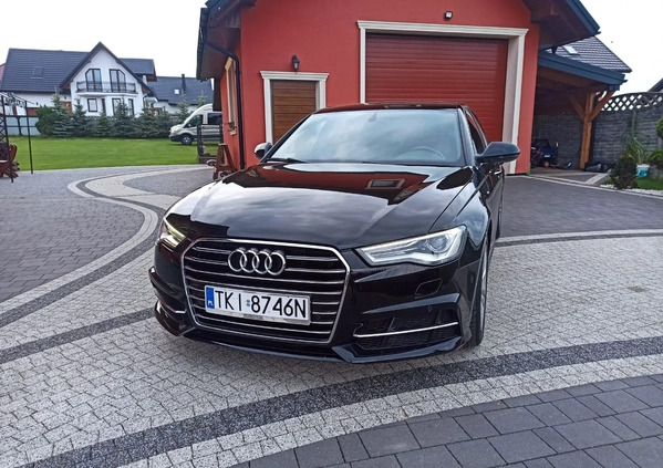 Audi A6 cena 91000 przebieg: 163000, rok produkcji 2015 z Lubawa małe 301